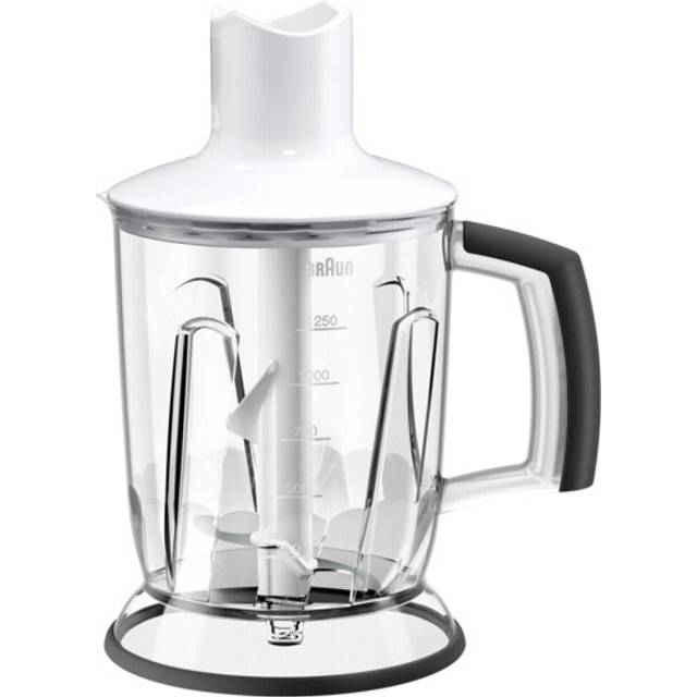 Braun MQ40 Multiquick Hand Blender & Ice Crusher Attachment 3 in 1 - White