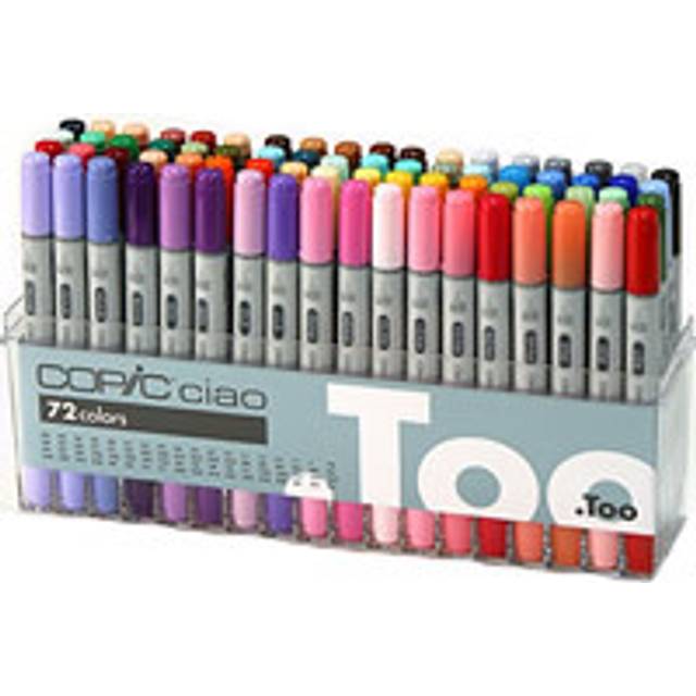COPIC Ciao Marker Set of 72 Colours Set A