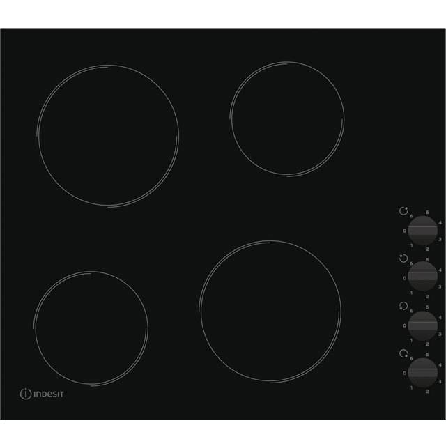 Indesit RI 860 C 58cm Ceramic Hob - Black