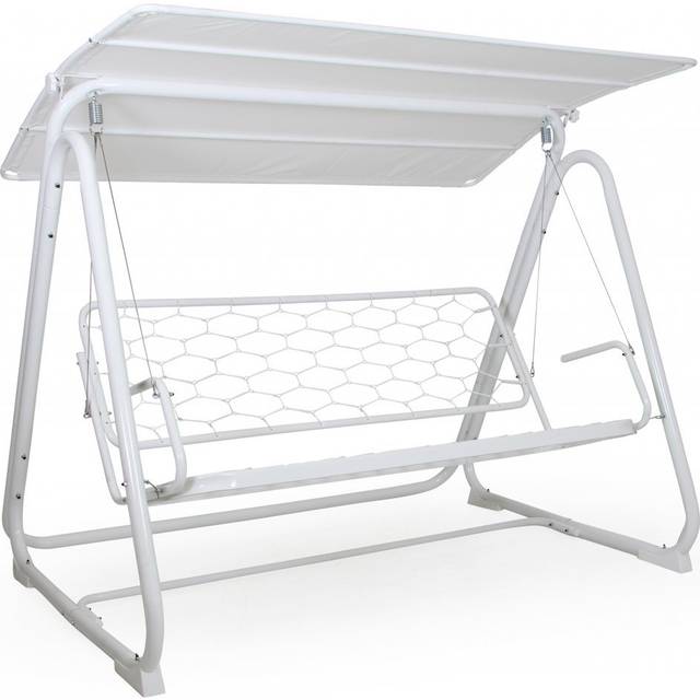 Metz hammock vit inkl. tak - Vit