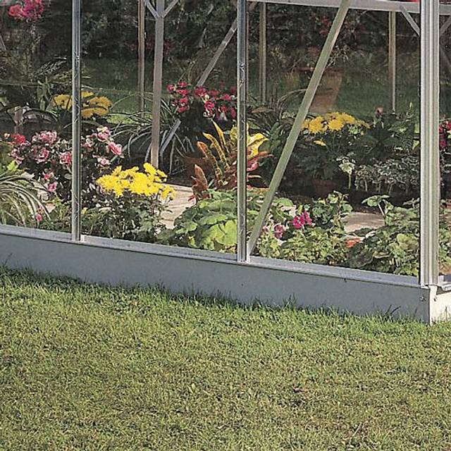 Halls Greenhouses Base for the Magnum - 8x10 - Aluminium