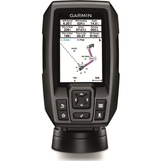 Garmin STRIKER 4 Colour GPS Sonar CHIRP Depth Sounder Fish Finder & Transducer