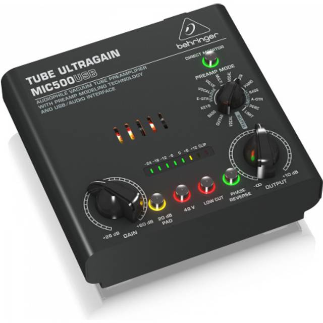 Behringer MIC500USB Tube Ultragain Preamplifier