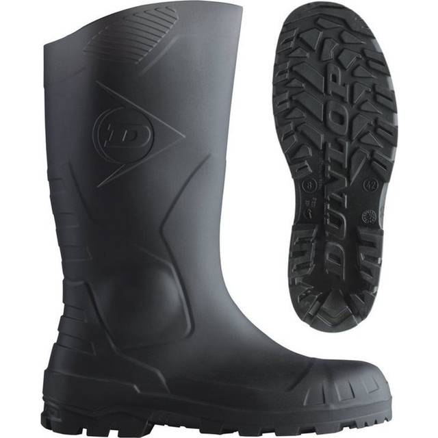 Dunlop Safety Wellingtons Black 9 Colour: Black, Size: UK 9