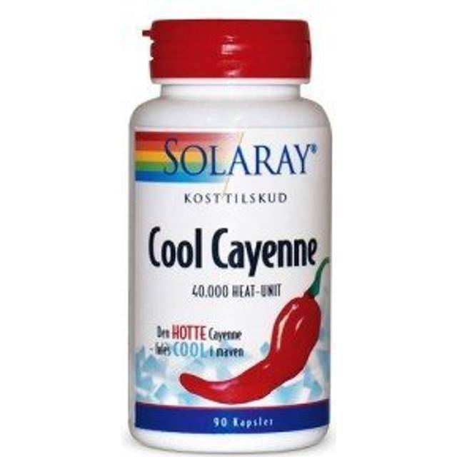 Solaray Cool Cayenne - 90 kapslar