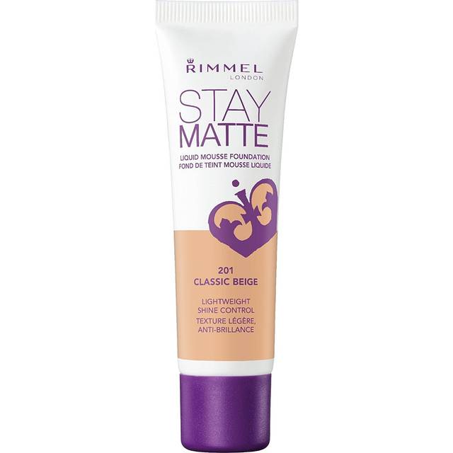 Rimmel London Stay Matte Liquid Mousse Foundation 30 ml – 201 Classic Beige
