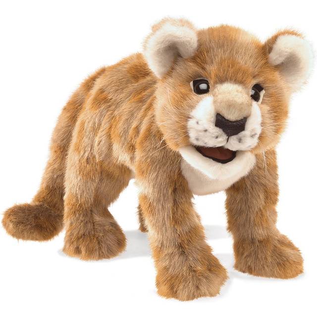 Folkmanis African Lion Cub Hand Puppet Plush