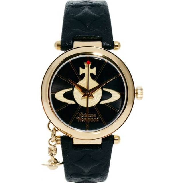 Vivienne Westwood Ladies Orb II Watch VV006BKGD - Black