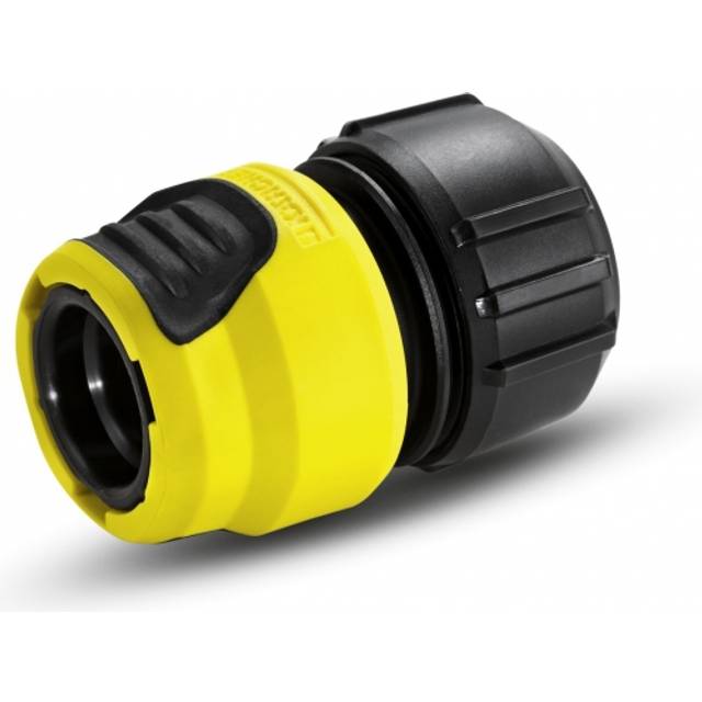 Karcher Universal Aqua Stop Garden Hose Connector Plus 1/2" / 12.5mm Pack of 1