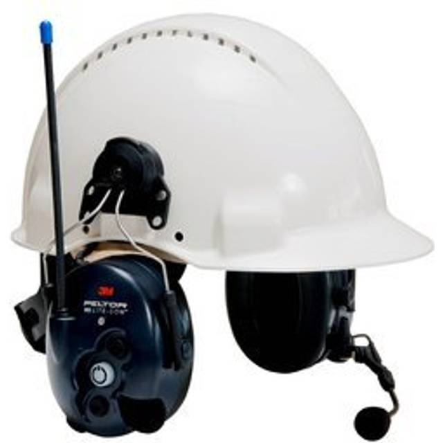 3M Peltor Hörselkåpa LiteCom med hjälmfäste, 33 dB, PMR 446 MHz, MT53H7P3E4400-EU