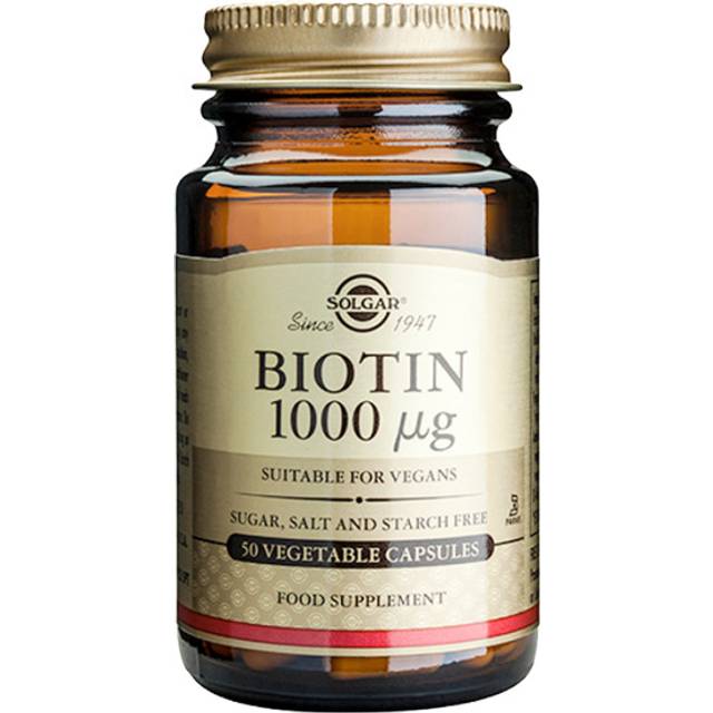 Solgar Biotin 1000 mcg 50 kapslar - Multi
