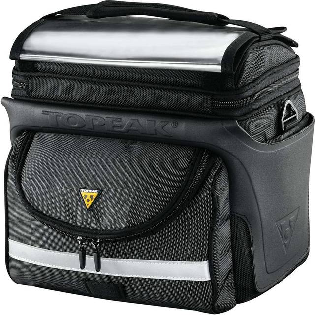 Topeak Tourguide Bar Bag - QuickClick eBike Compatible - Black/yellow