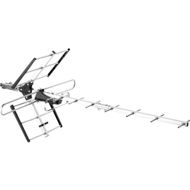 SV 9357 Outdoor Mono TV Antenna - TV Antenna (DAB, DAB+, DVB-T, DVB-T2, 420 mm, 870 mm, 737 mm)