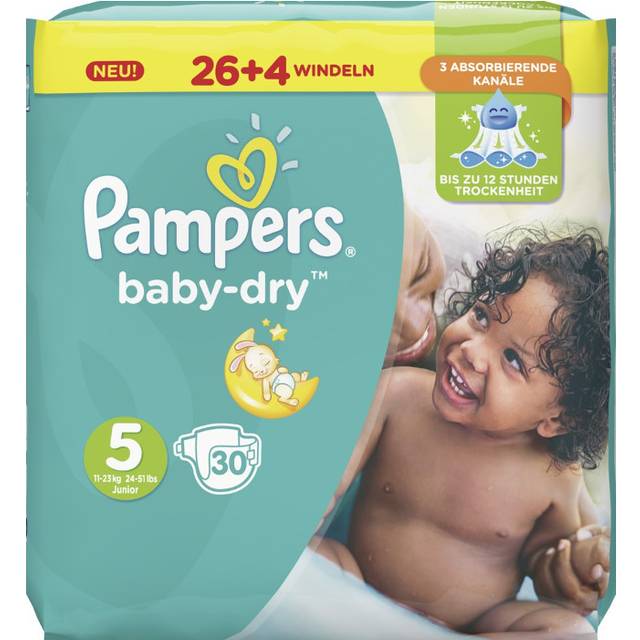 Pampers baby-Dry storlek 5, 30 blöjor