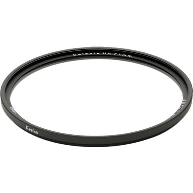 Kenko Celeste UV-filter med 18 x anti-reflektion kubisk zirkonia, Svart, 77 mm