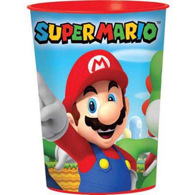Mugg Super Mario - hårdplast 4,5dl