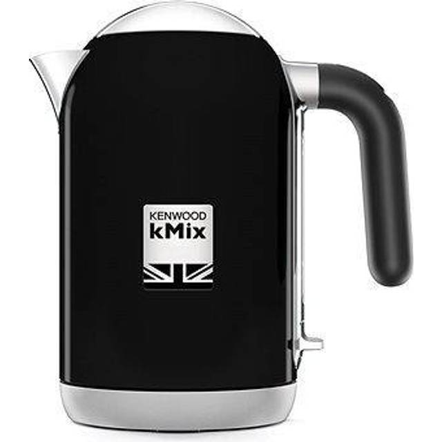 KENWOOD kMix ZJX740BK Vattenkokare, Svart, Silver, 1,7 L