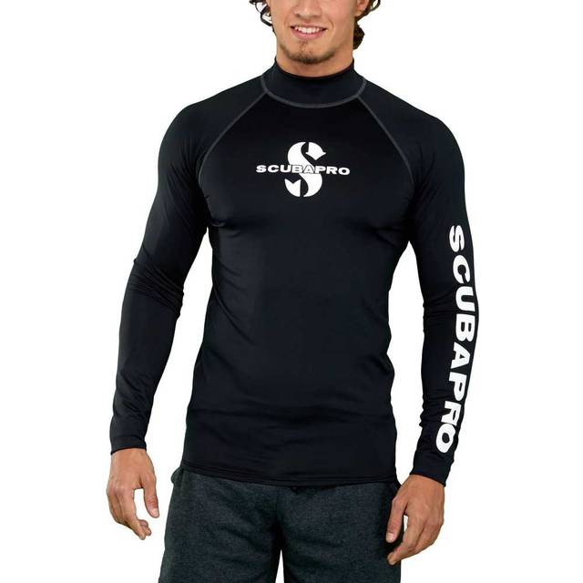 SCUBAPRO Rashguard UPF 50 för män, långärmad, rashguard för män