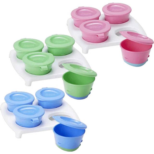 Tommee Tippee 4 Pop Up Freezer Pots & Tray