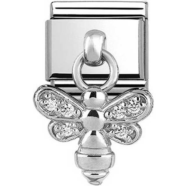 Nomination Classic Silver Bee Animal Charms