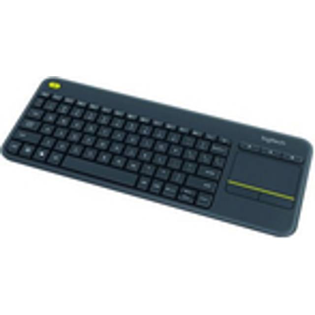 Logitech Wireless Touch Keyboard K400 Plus, Black
