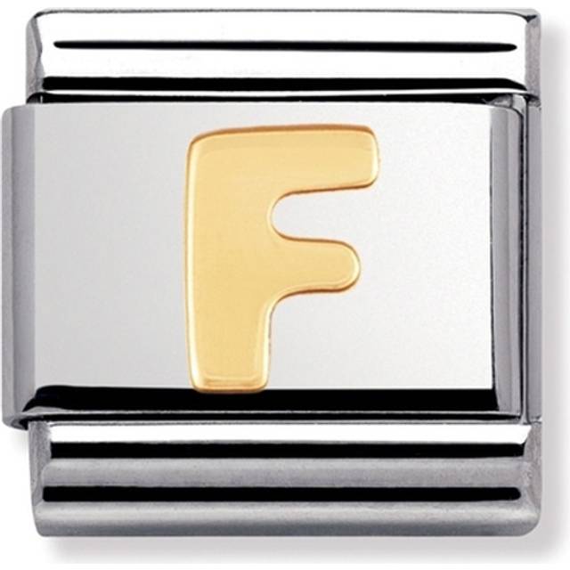 Nomination Classic Gold F Letter Charms