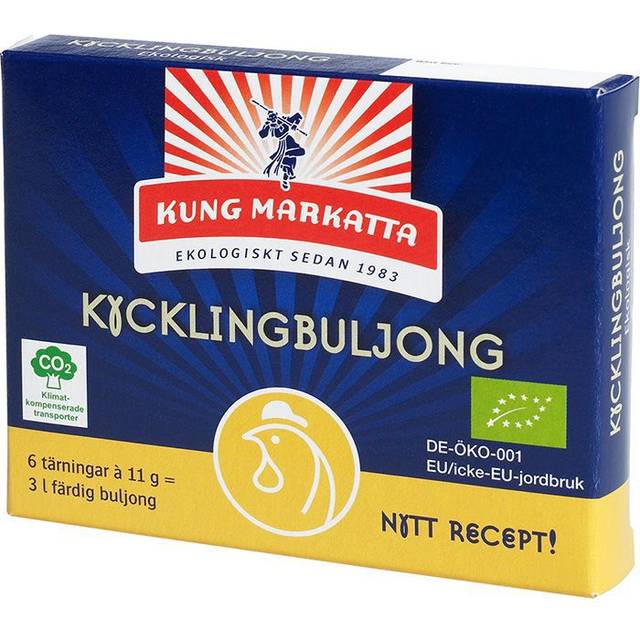 Kung Markatta Kycklingbuljongtärningar 6 st