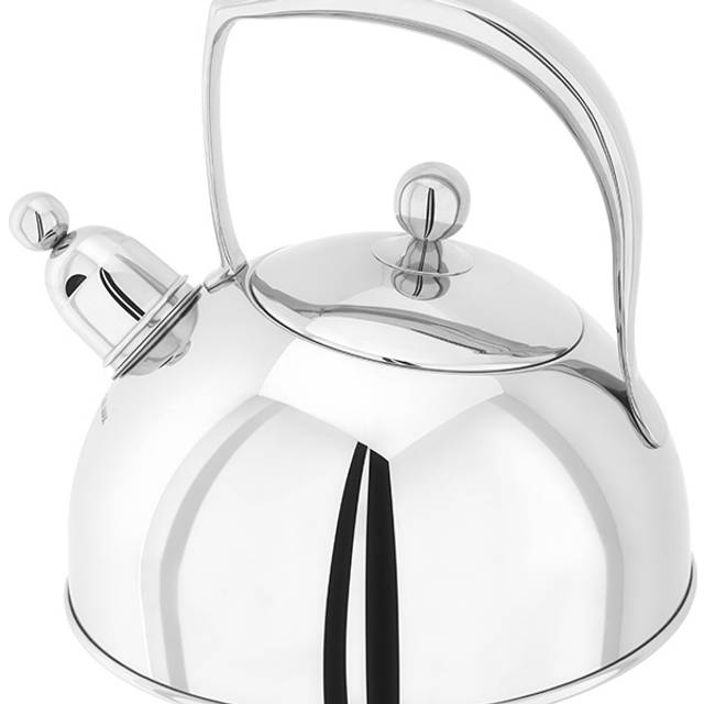Stellar Stove Top, Bresor Polished Kettle, 2L - Silver (2L)