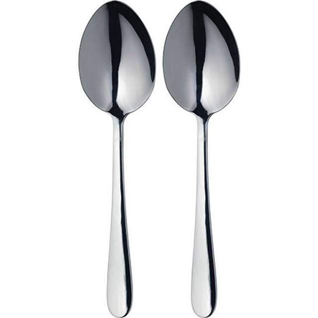 KitchenCraft Set of 2 Serving Spoons - Stainless Steel