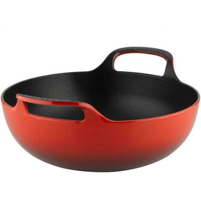 Le Creuset Cast Iron Balti Dish 24cm Cerise 24cm W