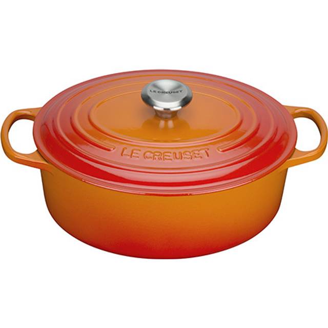 Le Creuset Signature Cast Iron Oval Casserole - Volcanic (29cm / 4.7L)