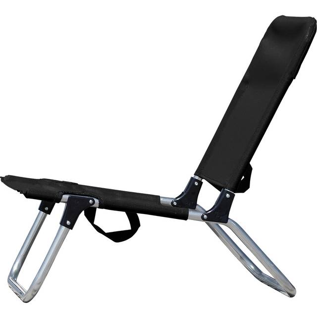 Fiam Quick solstol Textaline black-aluminium