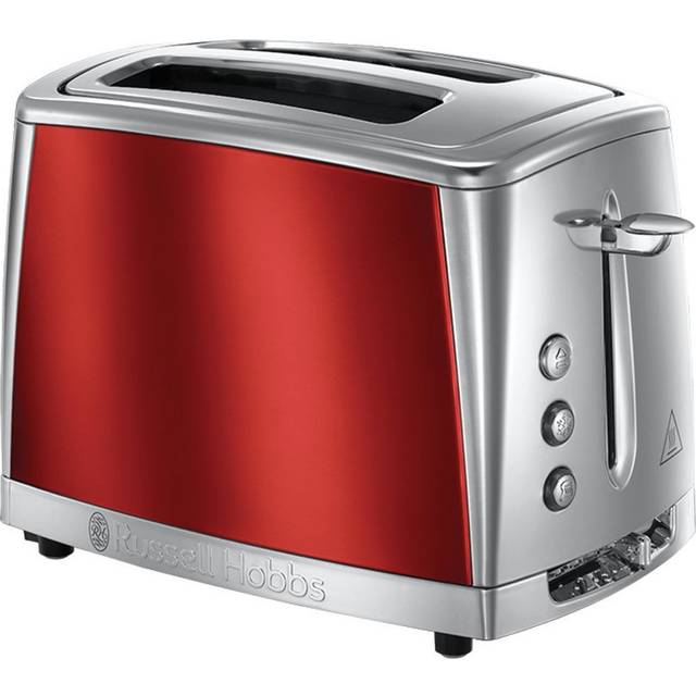 Russell Hobbs Luna Toaster Red 2 Slice 1500w UK Plug