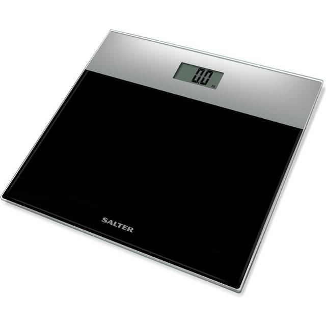 Salter Glass Digital Bathroom Scales - Silver