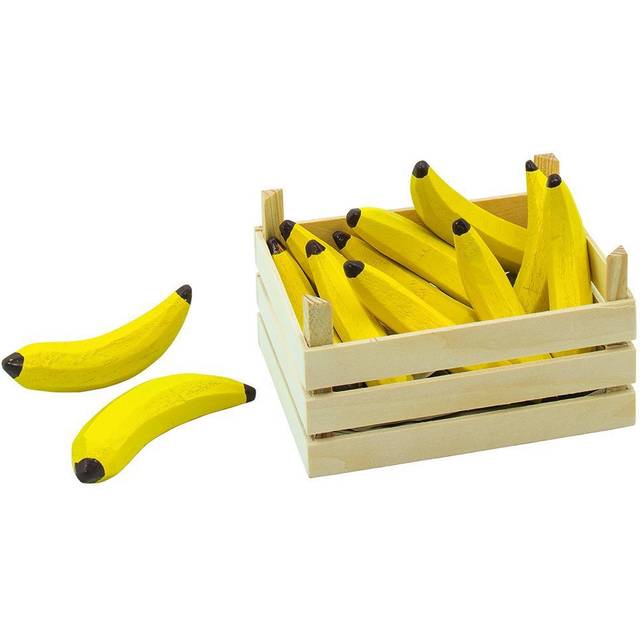 Goki Bananas in a Fruit Crate Toy