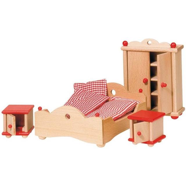 GoKi Furniture for Flexible Puppets Bedroom (Red)