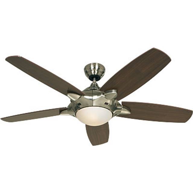 Ceiling Fan Mercury with Light & Remote