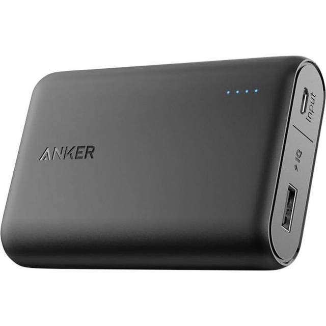 Anker PowerCore 10000, One of the Smallest and Lightest 10000mAh External Batteries, Ultra-Compact, High-speed Charging Technology Power Bank for...