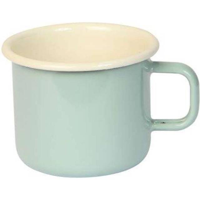 Dexam 450 ml Vintage Home Enamelware Mug, Claret Red