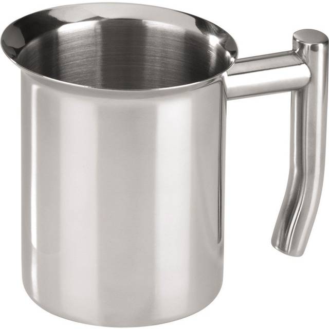 Stainless Steel Milk Frothing Cup Art Pitcher Coffee Latte Jug Mug for Home Coffee Shop Use350ML