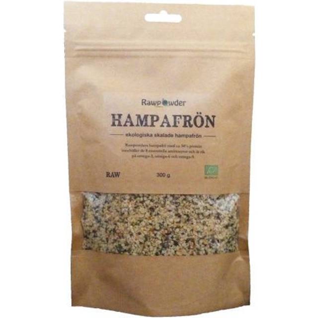 Hampafrön skalade 300g - Rawpowder