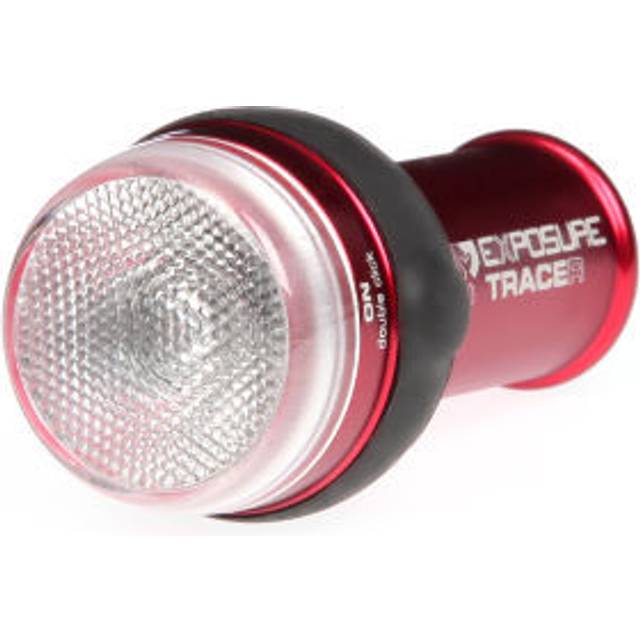 Exposure TraceR Mk3 Rear Light Rechargeable with Daybright & ReAKT Technology & Peloton Mode - Red