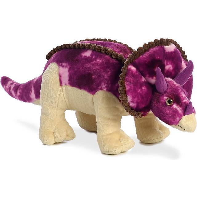 Aurora, 32117, Triceratops Dinosaur, 13In, Soft Toy, Purple