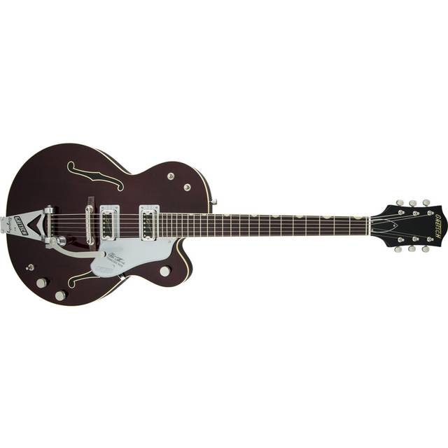 Fender Gretsch G6119T-62 Vintage Select Edition '62 Tennessee Rose (Dark Cherry) with Acoustic Guitar