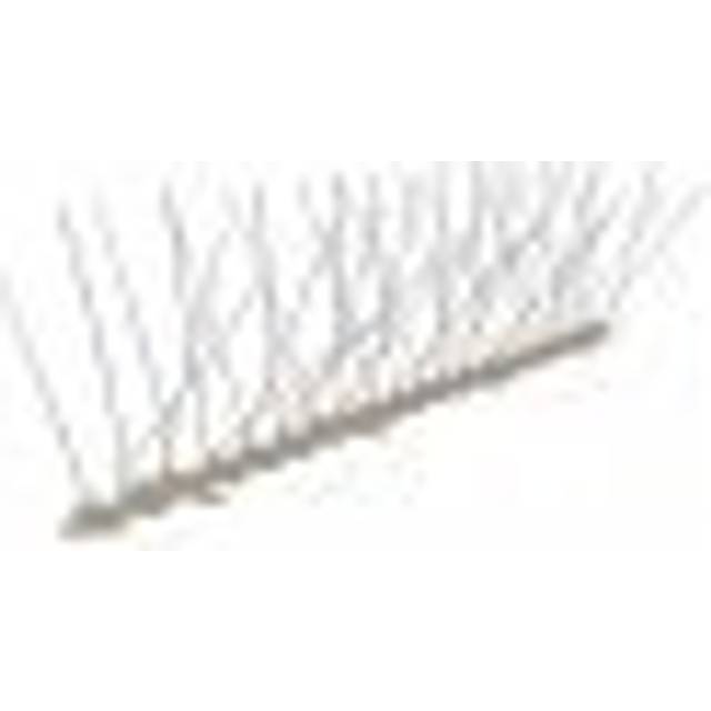 vidaXL 4-row Plastic Bird & Pigeon Spikes Set of 6 3 m