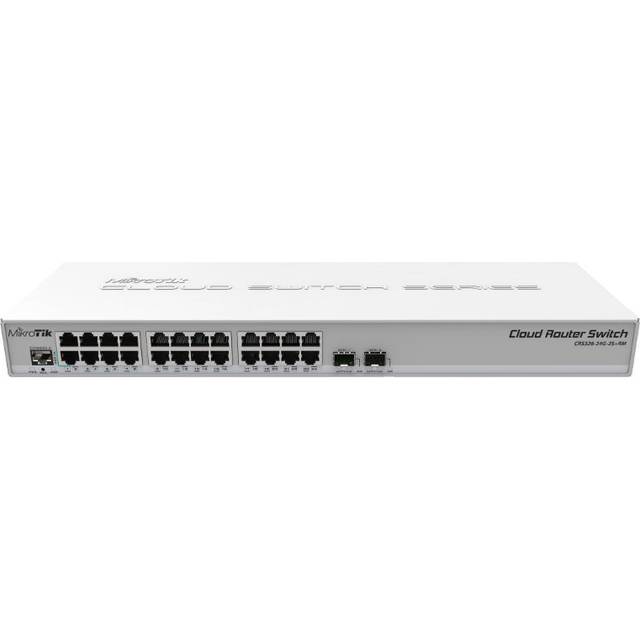 MikroTik CRS326-24G-2S+RM Cloud Router Switch 24 Port SFP+ - Rack Mou