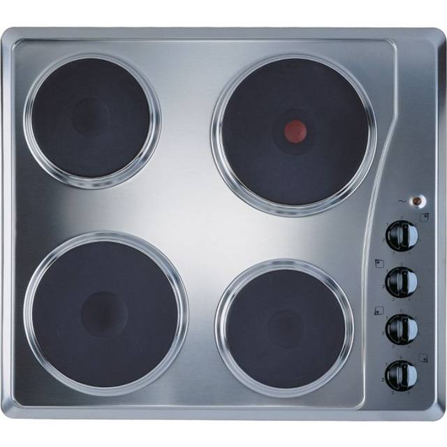 Indesit ti 60 x electric solid plate 60cm built in hob - silver ti60x