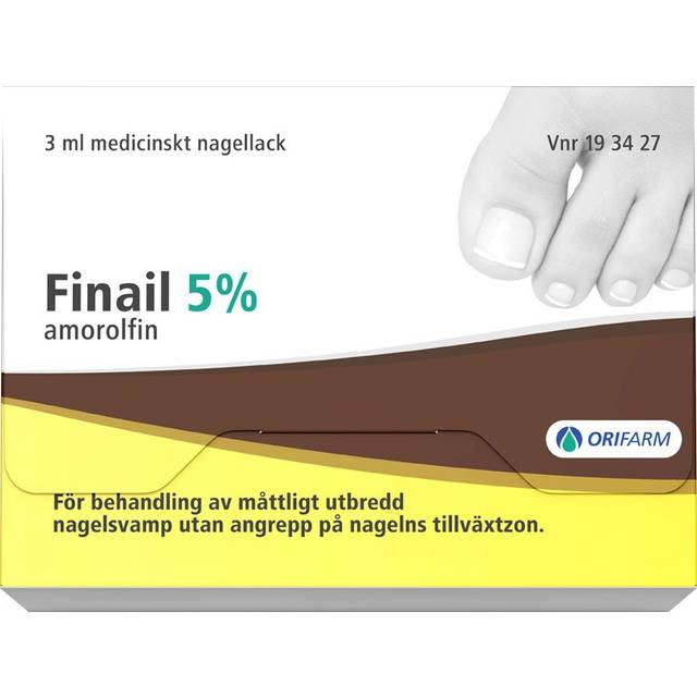Finail, medicinskt nagellack 5 % 3 milliliter
