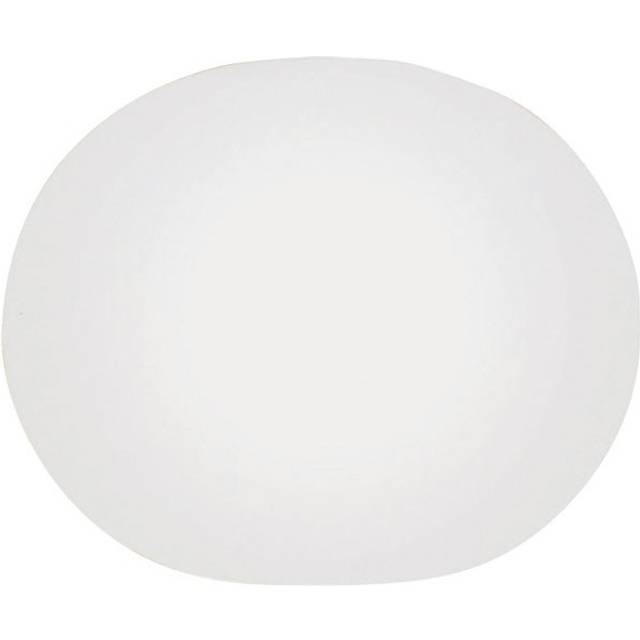 Flos - Glo Ball W Wall Lamp - weiß/matt/LxBxH 33x16x26cm - white (26.0 x 16.0 x &#8960;33.0cm)