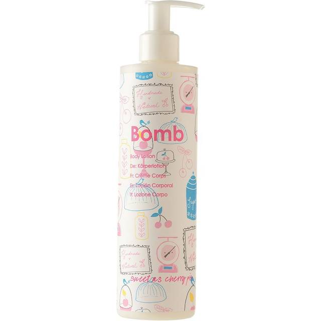 Handmade Body Lotion - Sweet As Cherry Pie - White - 300ml